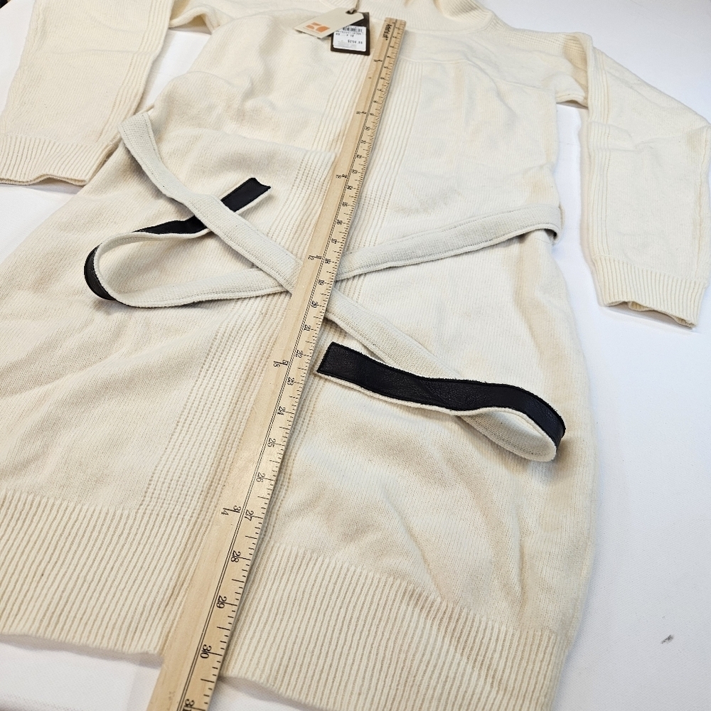 Boss Orange by Hugo Boss Womens Hoodie Knit Sweater NWT XS Beige Retail $250 - Picture 3 of 10